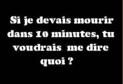 Je vous parles sincerement w llah