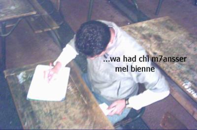 ewa t3almou wakha hadchi m7ansser